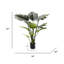 Feuille artificielle Philodendron Monstera plante en pot-880404317