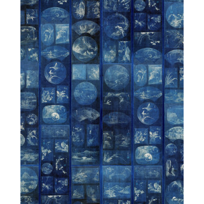 Indigo Addiction Toile Wallpaper Roll