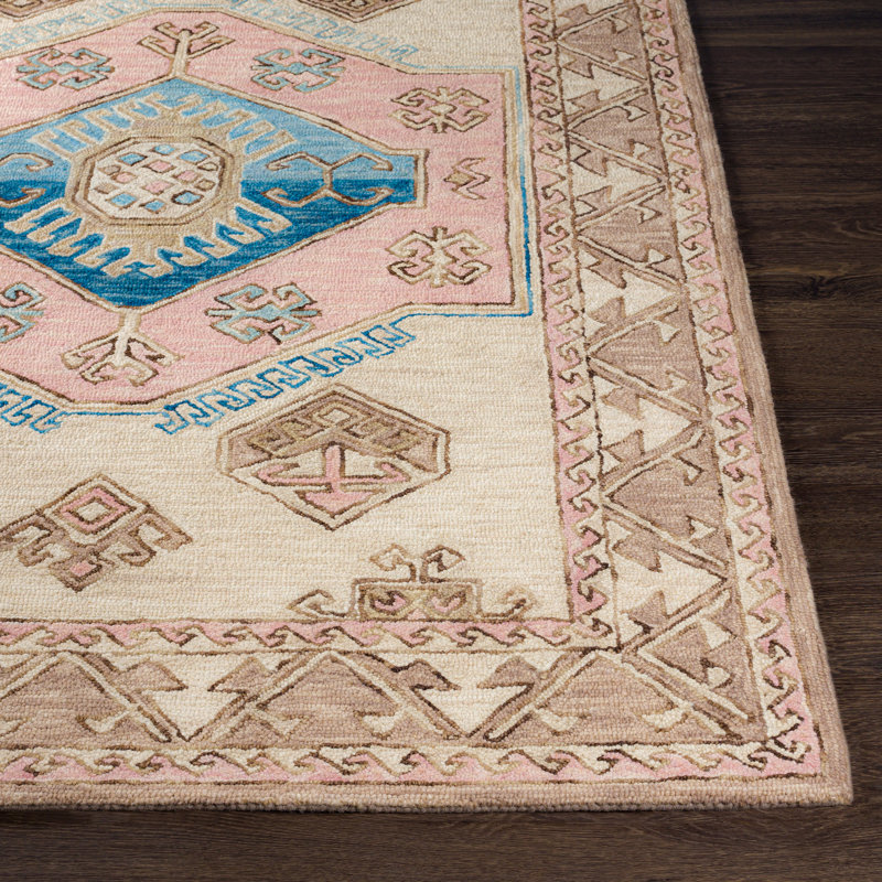 Torbart Wool Oriental Indoor Rug, Rectangle 2' x 3'