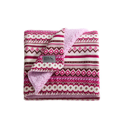 Eddie Bauer Printed Reversible Throw Blanket