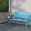 Banc d'extérieur en métal Classic (bleu)-526304056