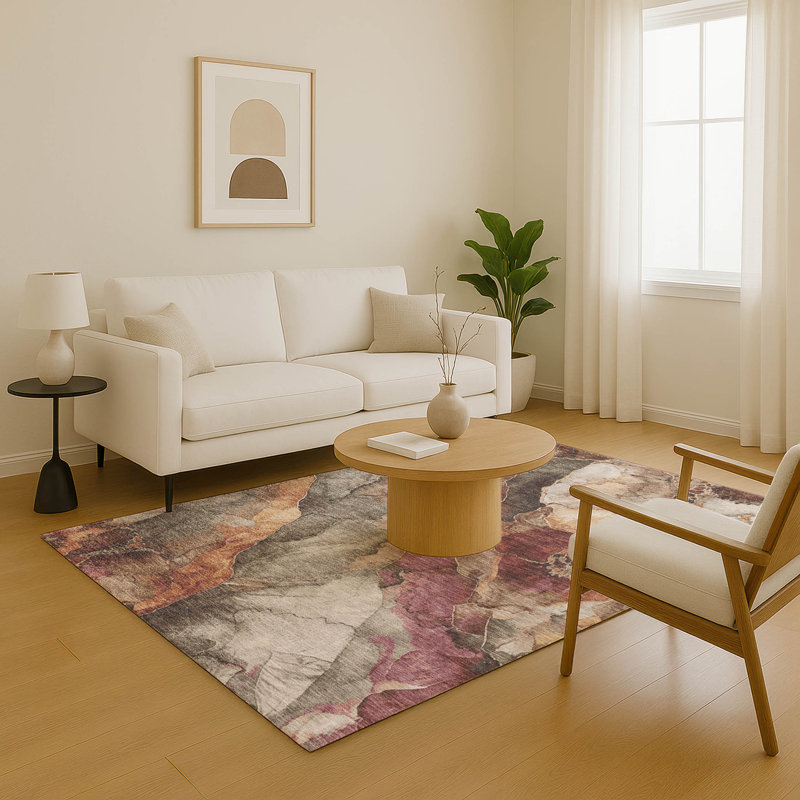 Premium Machine Washable Verlin AMF1787 Floral Rug, Rectangle 2'6" x 3'10"