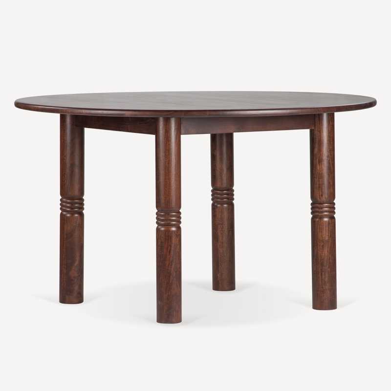 Table de salle à manger en bois massif Kirby