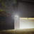 Led Flood Security Light With Gfci Outlets& Motion Sensor, Dusk To Dawn, 5000k Daylight-101189280