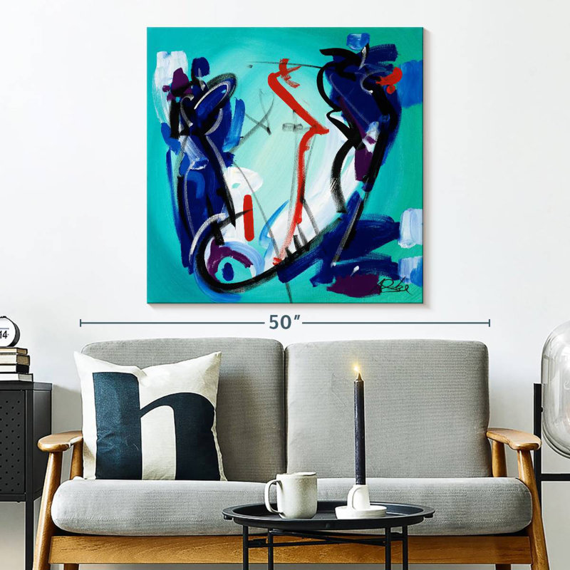 Havoc And Harmony, 33" H x 33" W