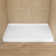 48'' W X 34'' D Alcove Acrylic Shower Base Rectangular Single Threshold White Drop-in Shower Pan with Center Drain Cover