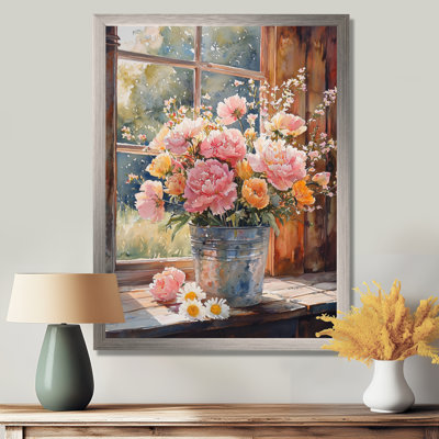 Alba - art mural floral