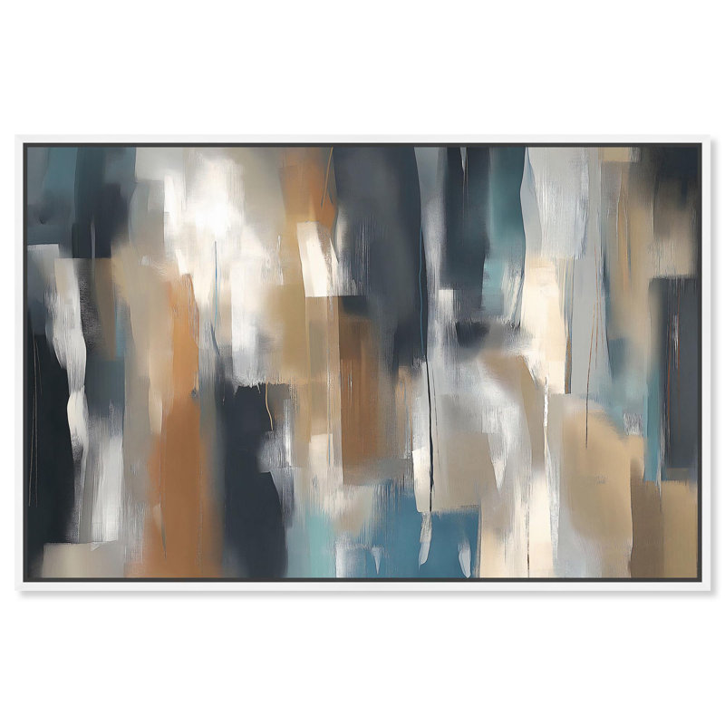 Art Bohème Art Bohème, Cadre flottant blanc, H 17 po x l 25 po