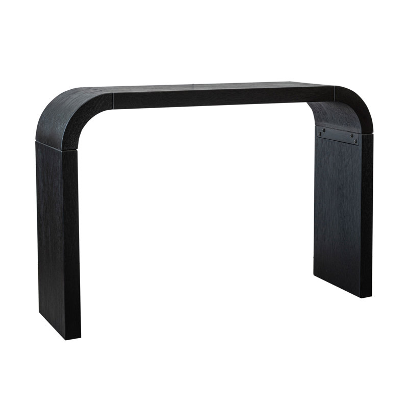 Luna 54'' Arch Console Table, Black