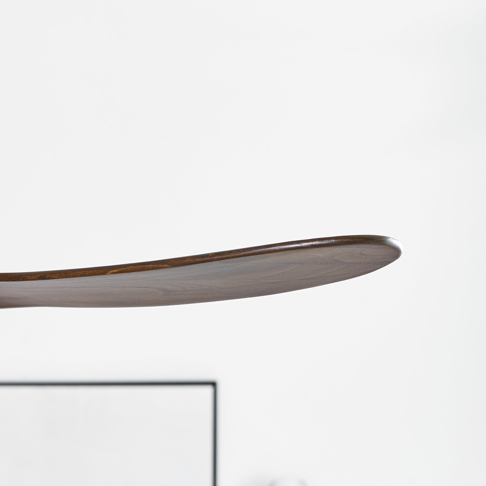 Obsidian 88" Ceiling Fan, Matte Black with Dark Walnut Blades, 52"