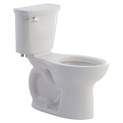 American Standard Cadet 1.28 GPF Elongated 16.5 Comfort Height Chair Height Floor Mounted Toilet