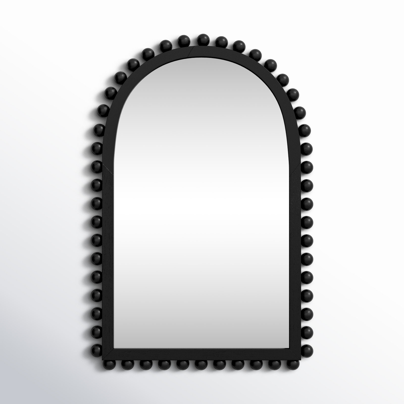 Waltham 23" Accent Mirror, Black