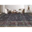 Hand-Knotted High-Quality Blue and Red Area Rug