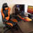 Homall High-Back Adjustable Reclining Ergonomic Faux Leather PC & Racing Game Chair-46541205