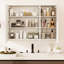 Recessed Mirrored Bathroom Cabinets