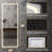 Versatile Bathroom Vanity Mirror with Stand for Multiple Rooms-497236388