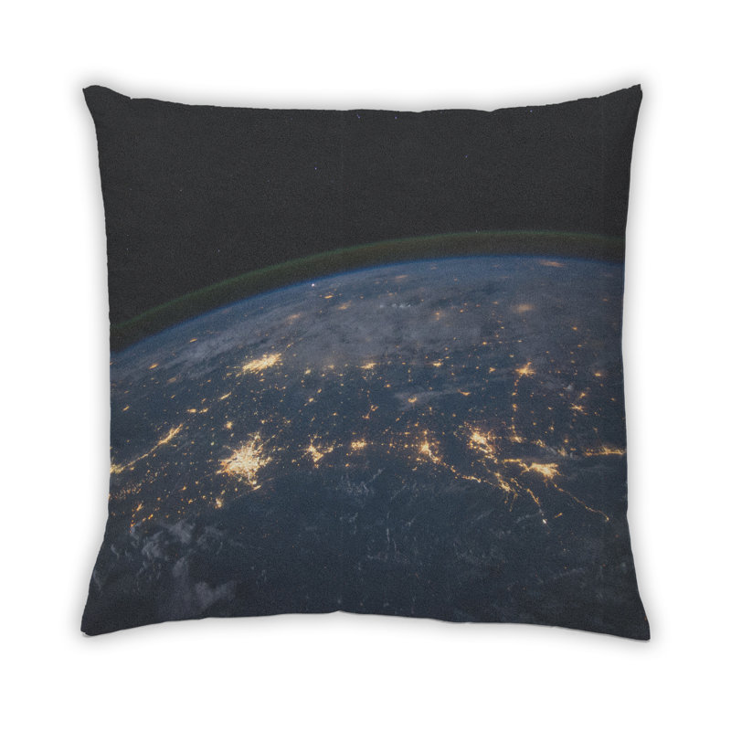 Coussin Cosmos Space 53, Microsuède