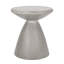 Table de bout légère en béton pour les espaces extérieurs - meuble d'appoint moderne