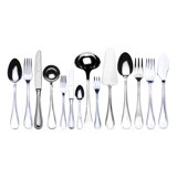 Boheme 113 - Piece Stainless Steel Flatware Set - Service for 12