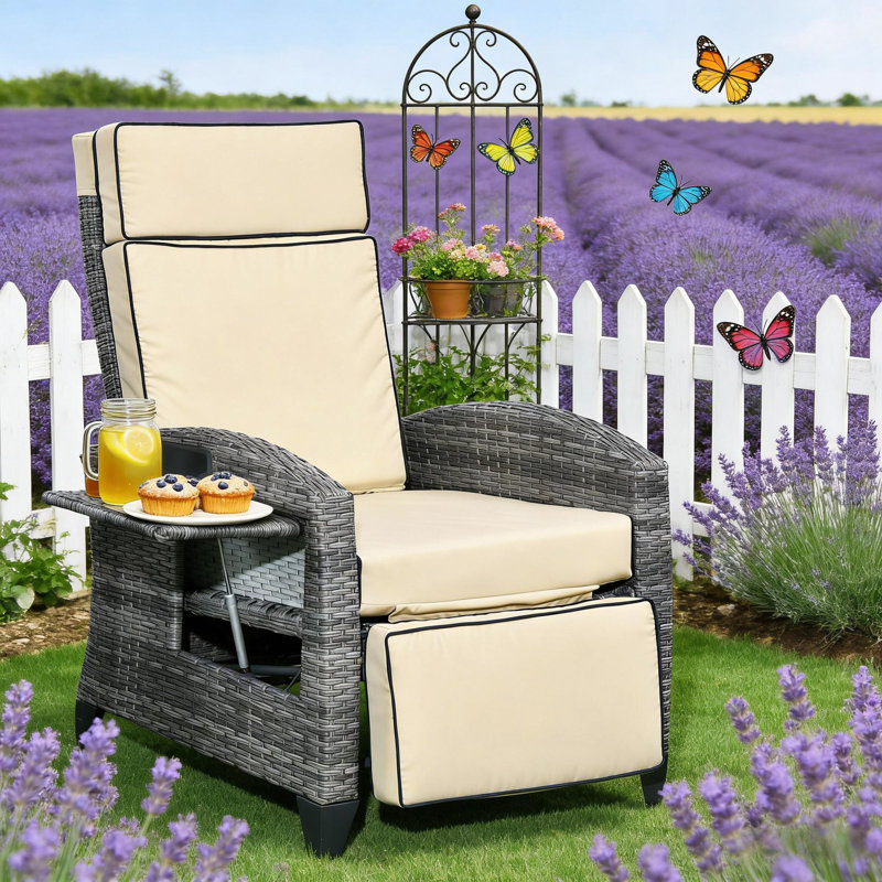 Méridienne inclinable, Fauteuil inclinable d'extérieur