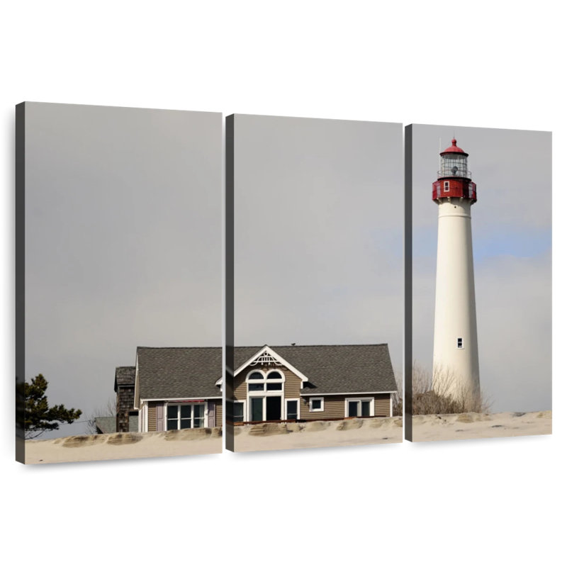 Cape may lighthouse Aletra, H 24 po x l 38 po