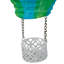 Montgolfière solaire 13 "avec lumières DEL flamme-95851383