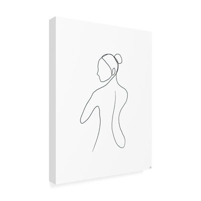 Reproduction de dessin sur toile Figurative Line