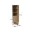 Metal Rectangle Accent Cabinet