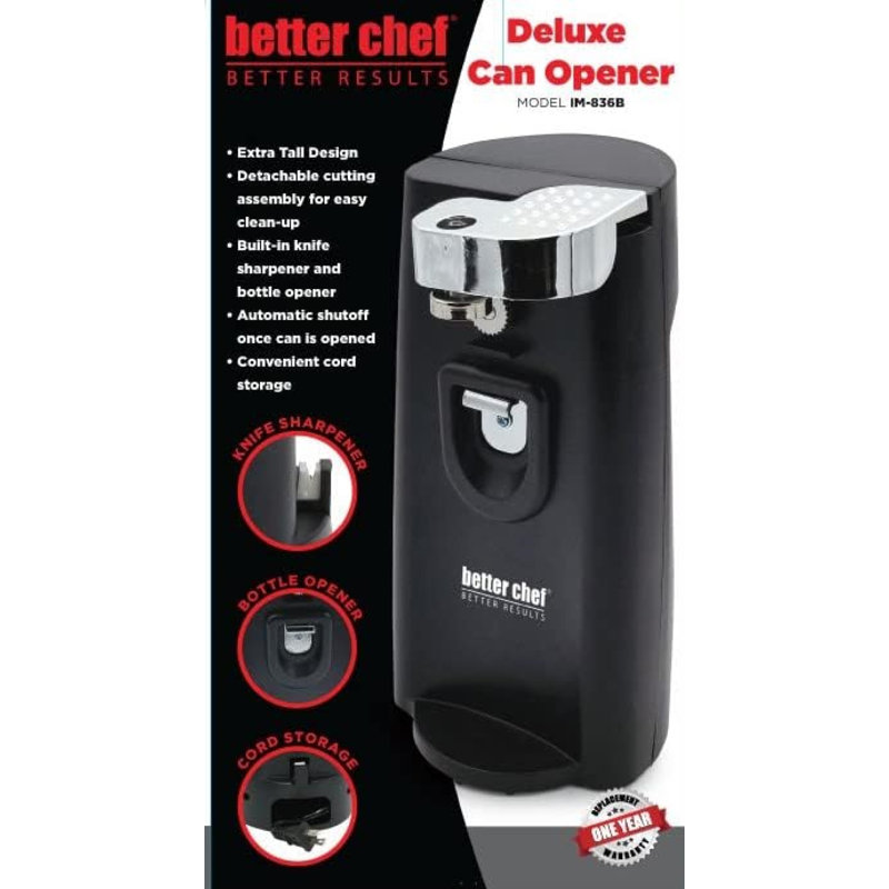 Ouvre-boîte électrique Better Chef Deluxe