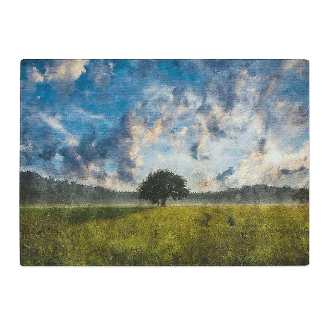 Tree at Sunrise Vol.2 Painting Chopping Board