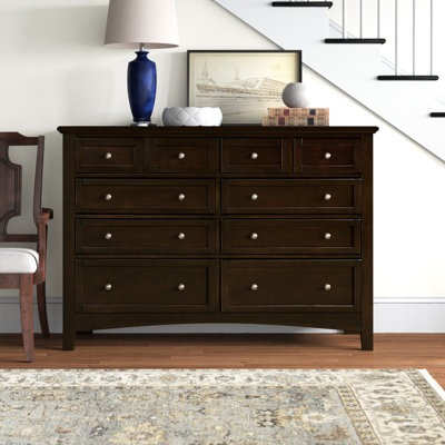 Yaovi 8 Drawer 60" W Double Dresser by Lark Manor
