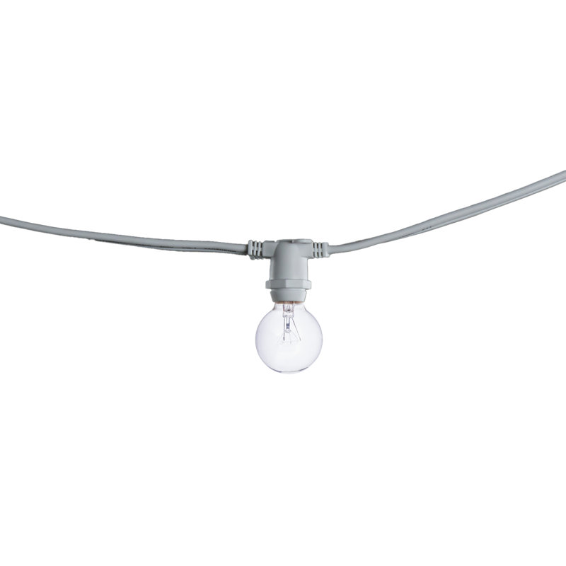 Outdoor 15 - Bulb 25'' Plug-in String Light