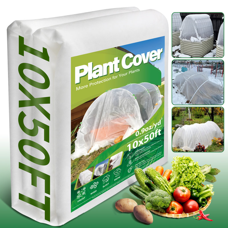 10x50Ft Plant Freeze Protection Cover