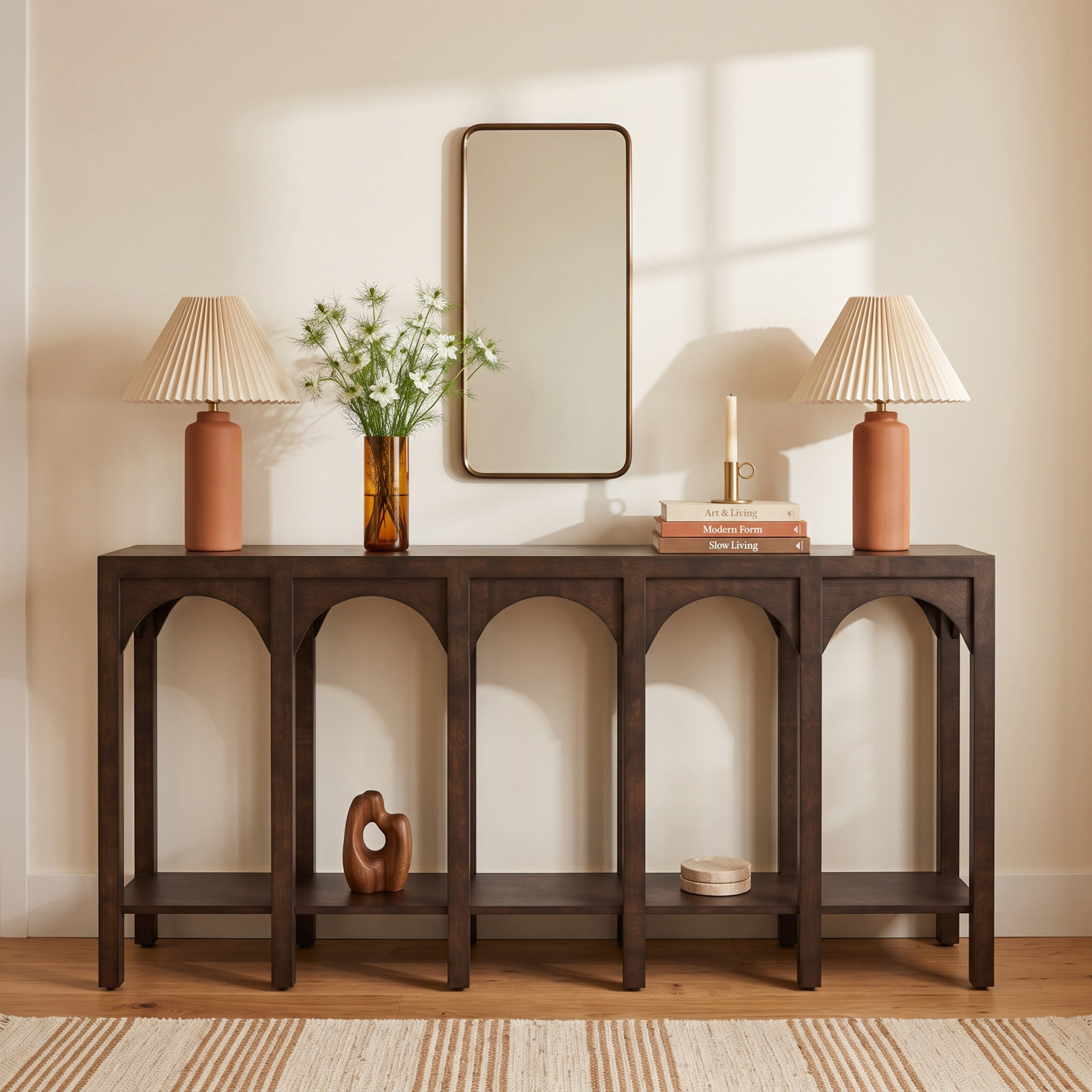Alessandro 64 " Mango Console Table