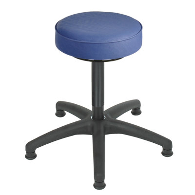 Kidder Adjustable Height Ergonomic Industrial Stool Lab Stool
