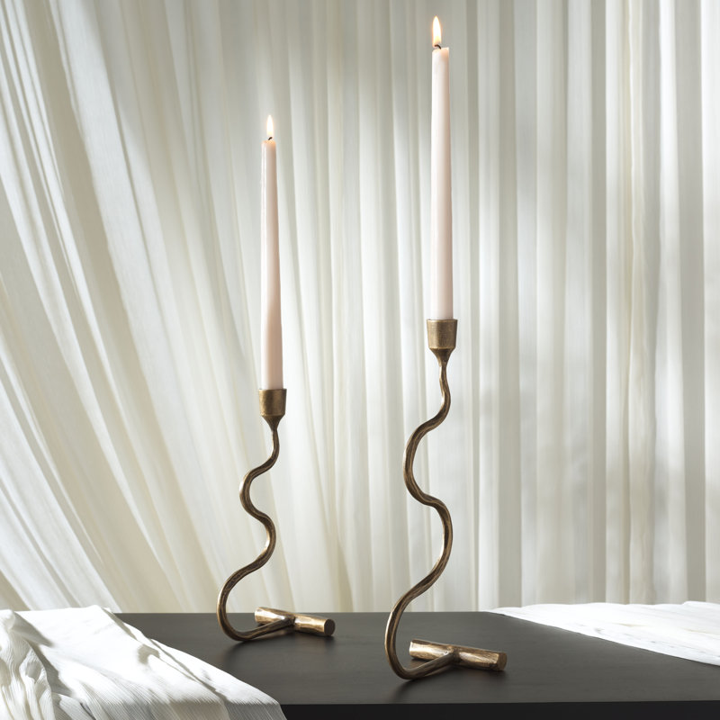 Alena Taper Candlestick Set Of 2
