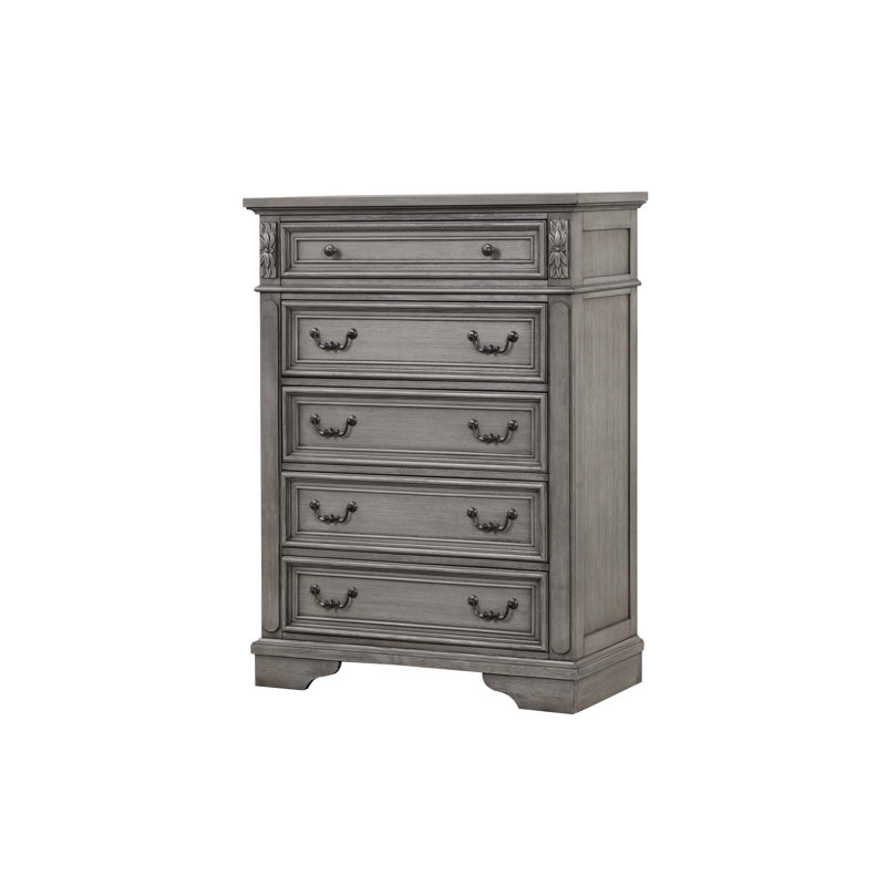 Azoriah 5-Drawer Wooden Dresser