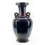 Porcelain Vase Run Glaze