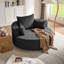 Fauteuil pivotant avec coussins amovibles Accent
