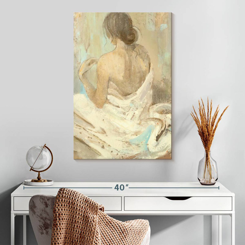 Leisha Abstract Figure Study II, 30" H x 20" W