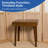 Stakmore Folding Occasional Table, Fruitwood-452002610
