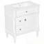 Meuble-lavabo avec lavabo, 2 tiroirs et tablette réglable-132519406-132519402
