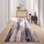 Tapis Selcuk moderne à l'aquarelle abstraite grise et noire, lavable en machine, antidérapant, à poils courts, pour intérieur et extérieur, adapté aux animaux domestiques, idéal pour le salon, la chambre, la salle à manger, l'entrée, le corridor ou le bureau.-380863391