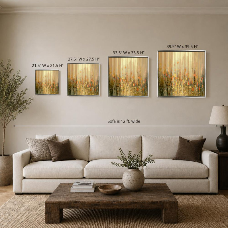 «Isaiah 42: 6 Light for the Nations» par Mark Lawrence - impression sur toile, 34" H x 34" W, Silver
