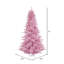 Arbre de Noël artificiel en sapin rose-43418766