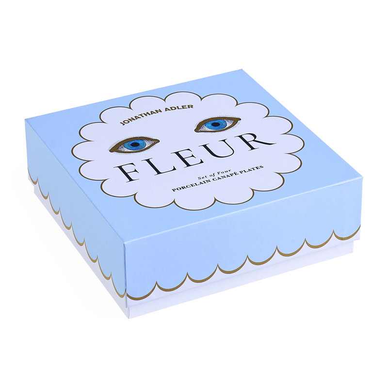 Fleur Small Plate Set