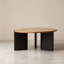 Table basse ronde en chêne massif 31,5 "-1210960736-1210960742