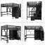 Lit mezzanine double avec tiroirs Kahlie Kids-795653710
