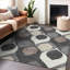 Tapis gris de qualité supérieure lavable à la machine-1768526925