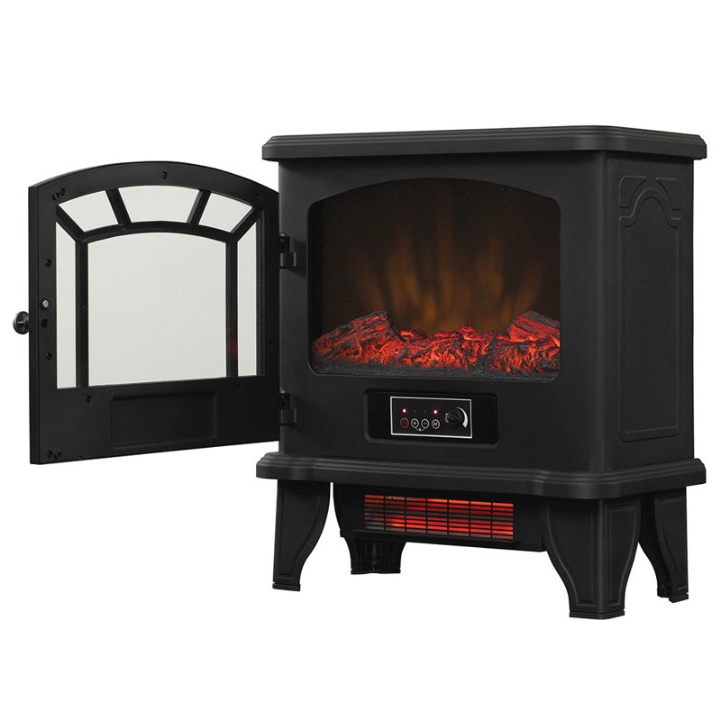 Poêle électrique Duraflame, Noir